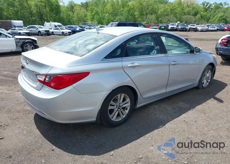 2012 Hyundai Sonata Gls из США, поврежденный, VIN 5NPEB4AC2CH455732